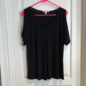 Studio works cold shoulder blouse